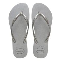 Sandália Havaianas Slim Gloss Cinza/Cinza Gelo 41/42