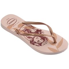 Sandália Havaianas Slim Disney Rosa Ballet 33/34