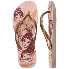 Sandália Havaianas Slim Disney Rosa Ballet 33/34