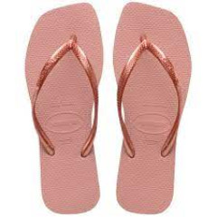 Sandália Havaianas Slim Square Caneleira Clay 35/36