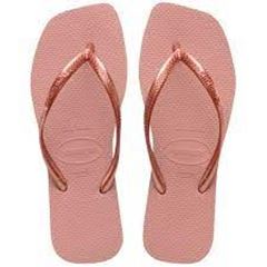 Sandália Havaianas Slim Square Caneleira Clay 35/36