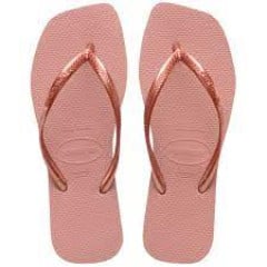 Sandália Havaianas Slim Square Canyon Clay 37/38