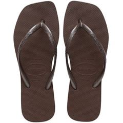Sandália Havaianas Slim Square Café 37/38