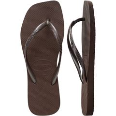 Sandália Havaianas Slim Square Café 39/40