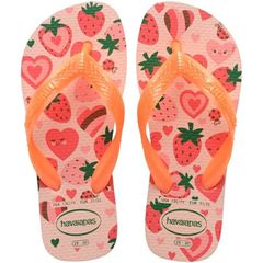 Sandália Havaianas Kids Flores Rosa/Confete 29/30