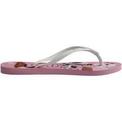 Sandália Havaianas Slim Pets Rosa Chiffon 31/32