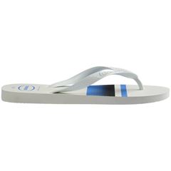 Sandália Havaianas Top Basic Branco/Branco/Azul 37/38