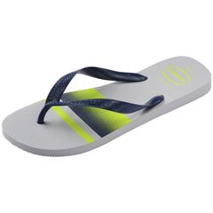 Sandália Havaianas Top Basic Cinza Gelo/Marinho 45/46