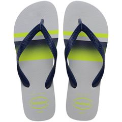 Sandália Havaianas Top Basic Cinza Gelo/Marinho 45/46