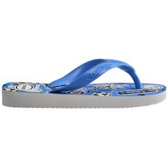 Sandália Havaianas Kids Athletic Branco/Azul 25/26