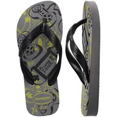 Sandália Havaianas Kids Athletic Cinza Aço 25/26