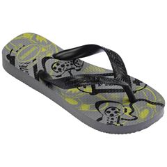 Sandália Havaianas Kids Athletic Cinza Aço 27/28