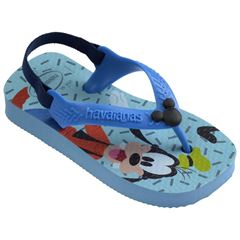 Sandália Havaianas Baby Disney Clas Azul/Azul Bri 22