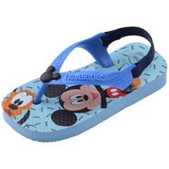 Sandália Havaianas Baby Disney Clas Azul/Azul Bri 22