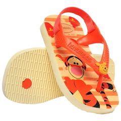 Sandália Havaianas Baby Disney Clas Buttercream 19
