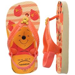 Sandália Havaianas Baby Disney Clas Buttercream 20