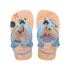 Sandália Havaianas Baby Disney Clas Buttercream 21