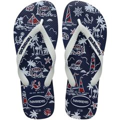 Sandália Havaianas Top Náutico Marinho/Marinho/Branco 37/38