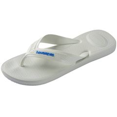 Sandália Havaianas Top Max Conforto Branco/Branco/Azul 45/46