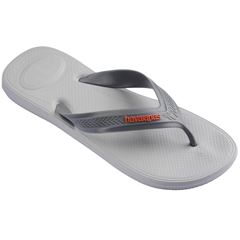 Sandália Havaianas Top Max Conforto Cinza Gelo/Cinza Aço 39/40