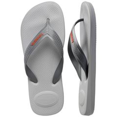 Sandália Havaianas Top Max Conforto Cinza Gelo/Cinza Aço 39/40