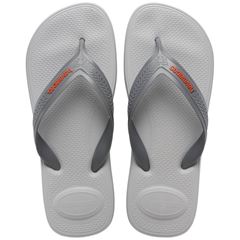 Sandália Havaianas Top Max Conforto Cinza Gelo/Cinza Aço 39/40