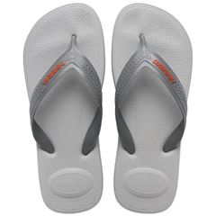 Sandália Havaianas Top Max Conforto Cinza Gelo/Cinza Aço 41/42