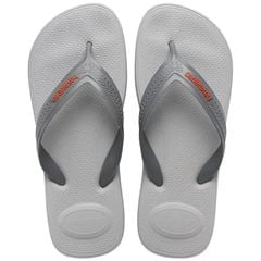 Sandália Havaianas Top Max Conforto Cinza Gelo/Cinza Aço 43/44