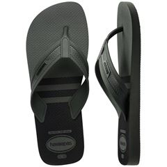 Sandália Havaianas City Basic Verde Oliva/Verde Oliva/Preto 39/40