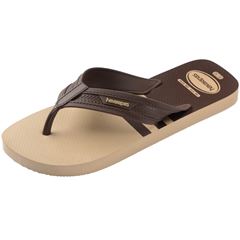Sandália Havaianas City Basic Dourado/Café/Dourado 37/38