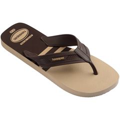 Sandália Havaianas City Basic Dourado/Café/Dourado 39/40