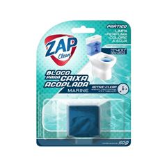 Bloco Para Caixa Acoplado Zap Clean Marine 50g