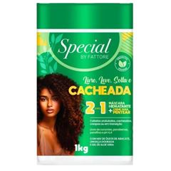 Máscara Capilar Fattore 2 em 1 Cacheada 1kg