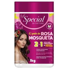 Máscara Capilar Fattore 2 em 1 Rosa Mosqueta 1kg