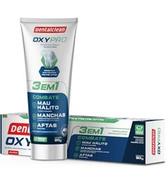 Gel Dental Dentalclean Menta com Flúor Oxypro 90g