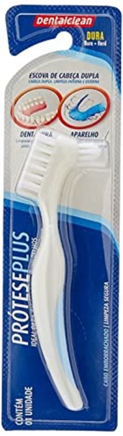 Escova Dental Dentalclean Protect Plus Cabeça Dupla Duração
