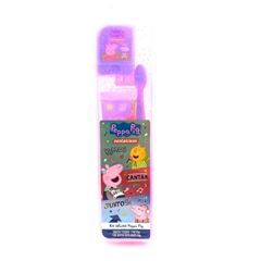 Kit Dentalclean com Gel Dental Peppa Tutti Frutti + Escova + Fio Dental 20 Metros