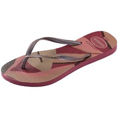 Sandália Havaianas Slim Paleta Glow Amaranto 33/34