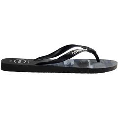 Sandália Havaianas Top Camuflado Preto/Preto/Branco Tamanhos 37/38