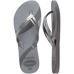 Sandália Havaianas Elegance Print Novo Grafite 33/34