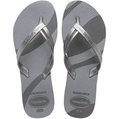 Sandália Havaianas Elegance Print Novo Grafite 33/34
