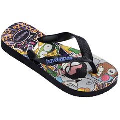 Sandália Havaianas Kids Top Warner Preto 27/28