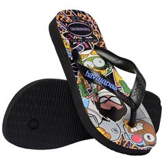 Sandália Havaianas Kids Top Warner Preto 27/28