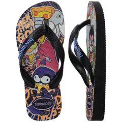 Sandália Havaianas Kids Top Warner Preto 27/28