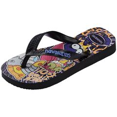 Sandália Havaianas Kids Top Warner Preto 27/28