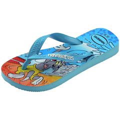Sandália Havaianas Kids Top Warner Azul 25/26