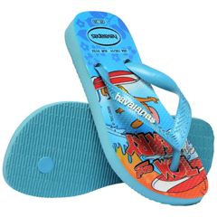 Sandália Havaianas Kids Top Warner Azul 27/28