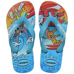 Sandália Havaianas Kids Top Warner Azul 27/28