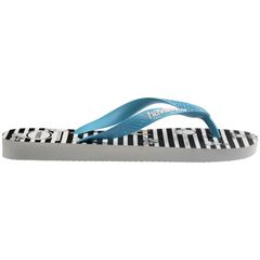 Sandália Havaianas Top Warner Logomarca Branco/Azul 37/38