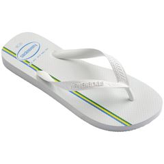 Sandália Havaianas Top Brasil Vibes Branco/Branco 43/44